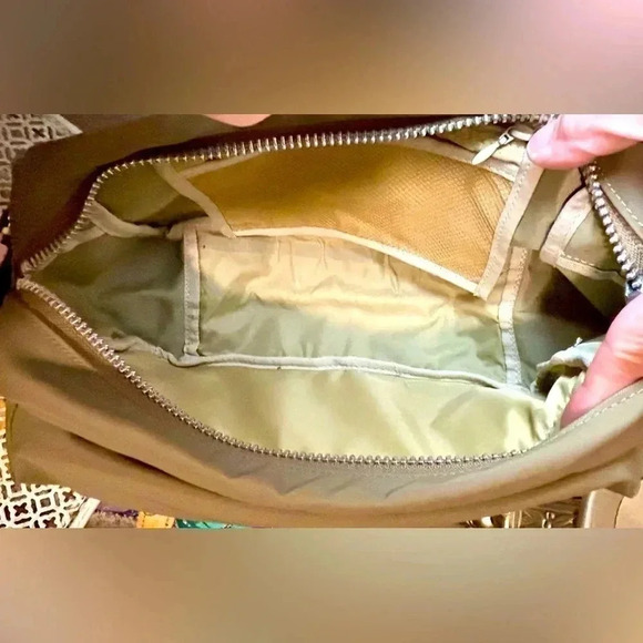 Gently Used KATHARINE HAMNETT LONDON Taupe Body Bag - Picture 5 of 7